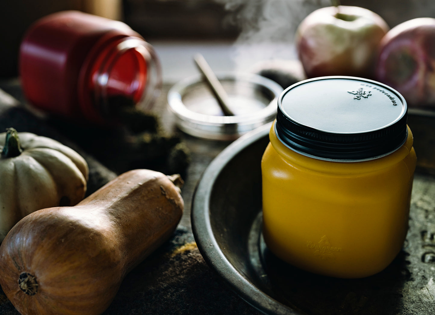 Evergreen jars in all setting