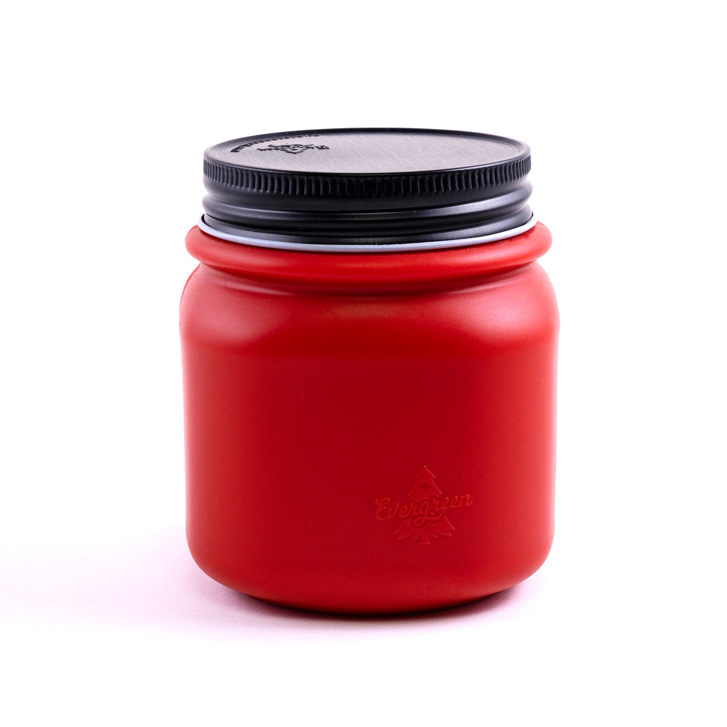 Evergreen jar red