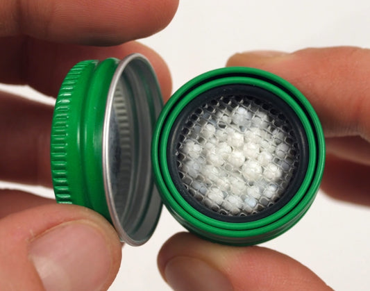 Checking the beads in an Evergreen Pod