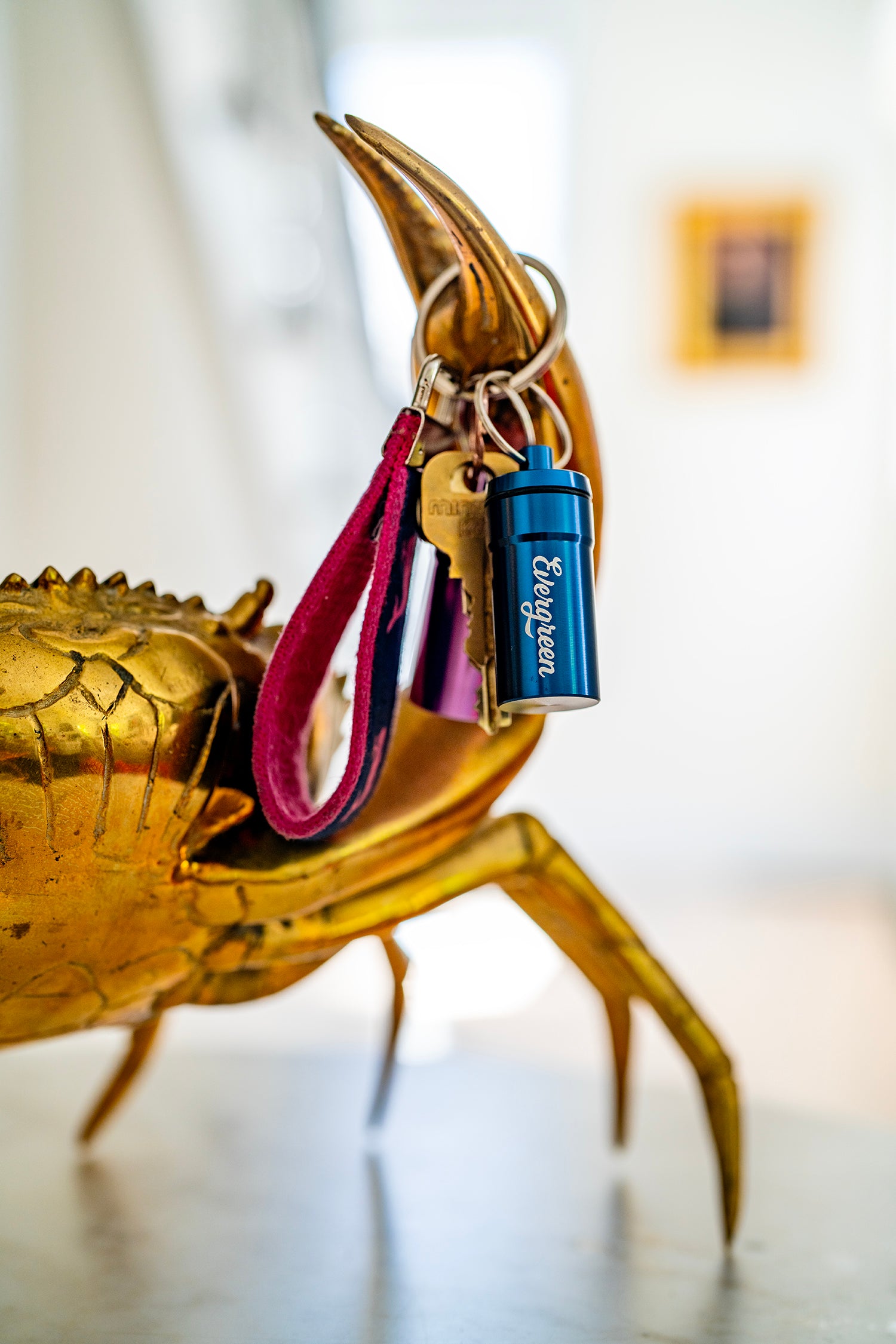 Evergreen Traveler Airtight Keychain Container | Evergreen